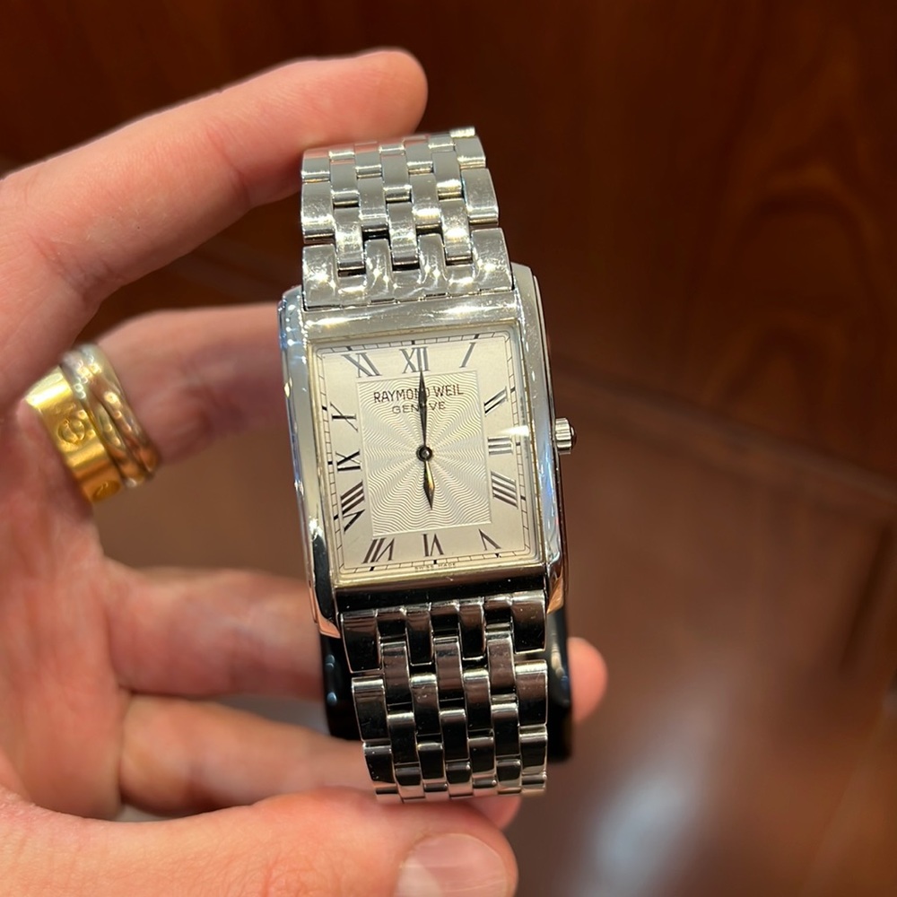 Raymond Weil Men’s Don Giovanni Watch Stainless Steel Roman Numerals